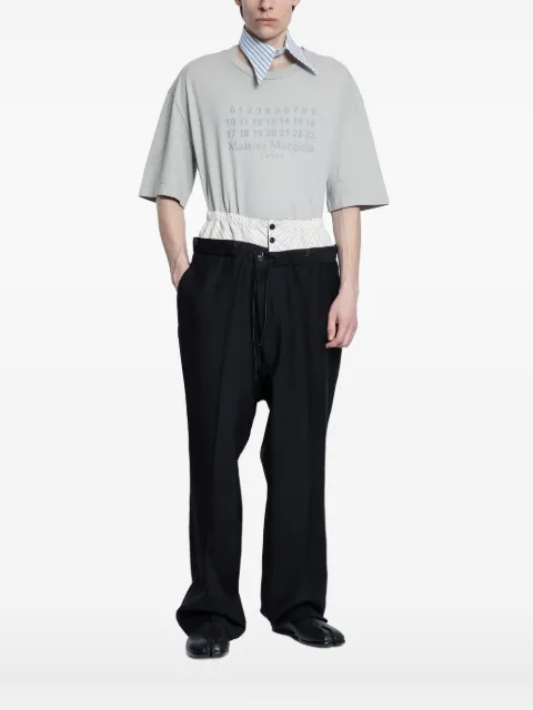 Maison Margiela striped collar
