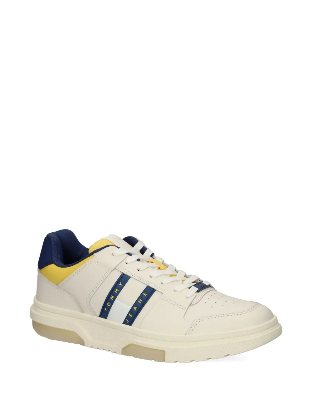 Tommy Jeans Brooklyn multi-stripe low-top sneakers Neutrals