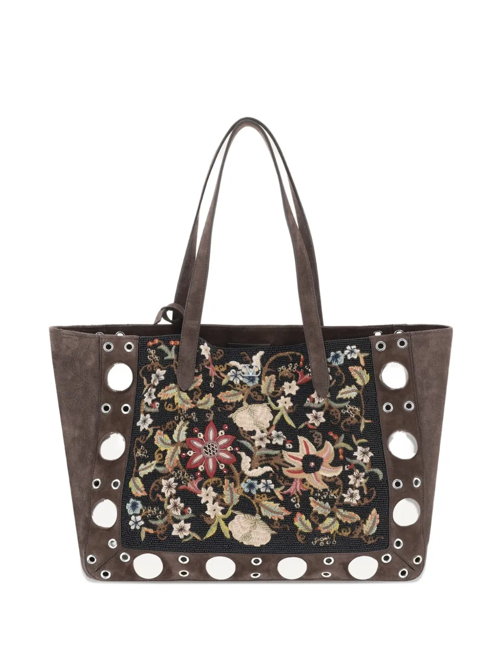 Valentino Garavani Nellcôte shopper Bruin