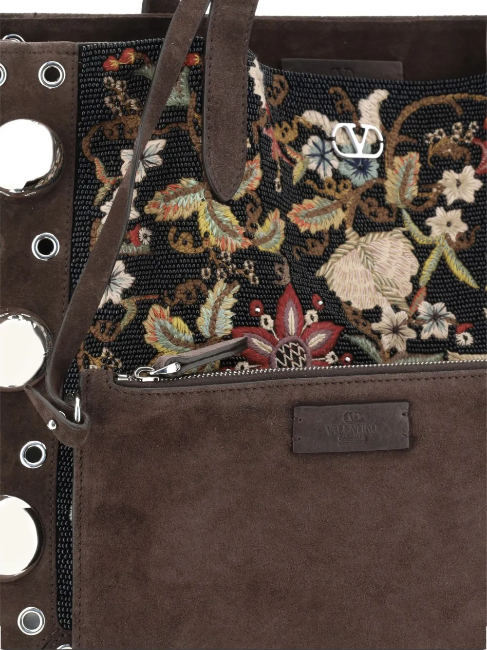 Valentino Garavani Nellcôte shopper Bruin