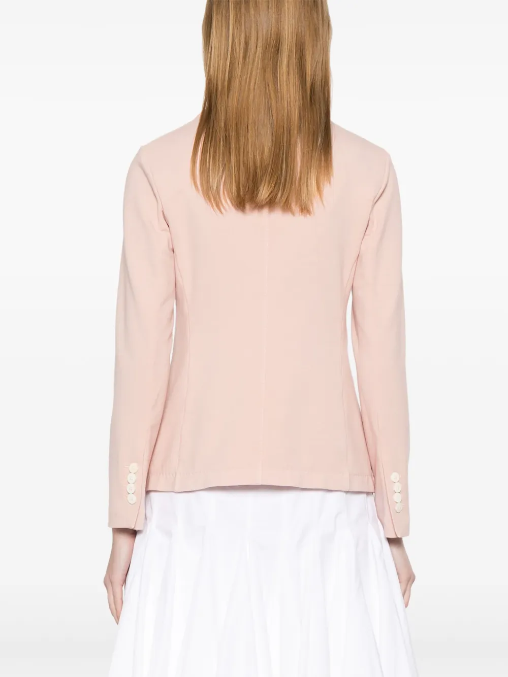 Circolo 1901 Blazer met enkele rij knopen Roze