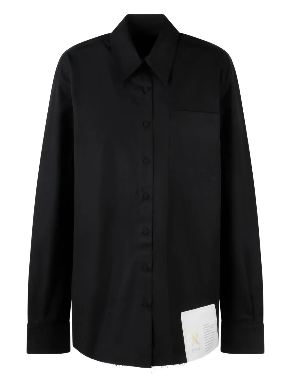 Ramael camisa de algodón | negro | Image 1