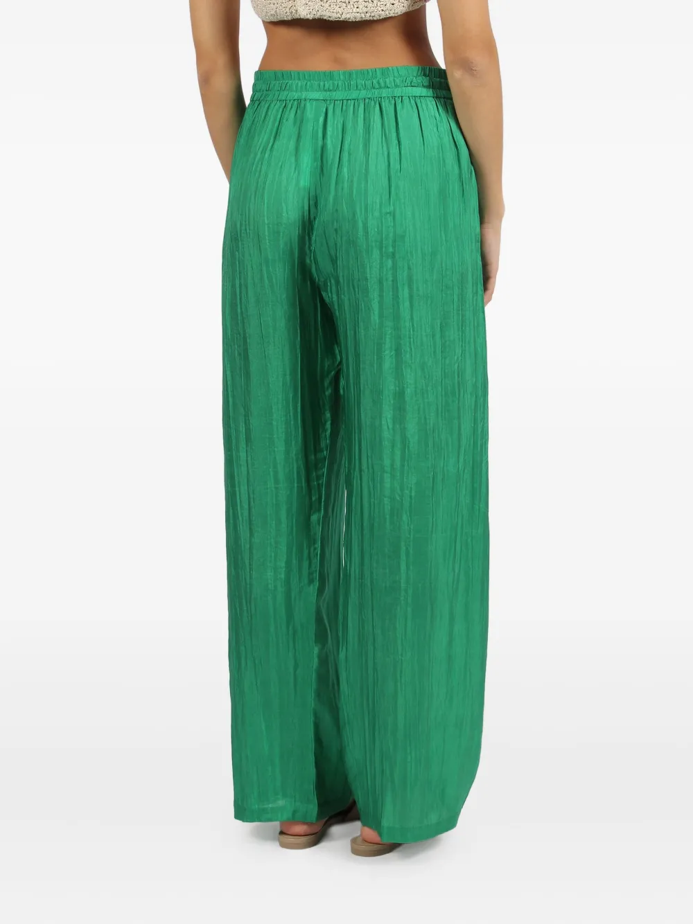 The Rose Ibiza Silk Trousers