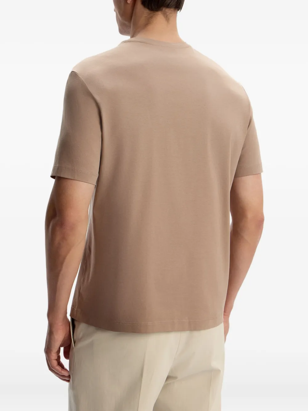 12 STOREEZ T-shirt met ronde hals Bruin