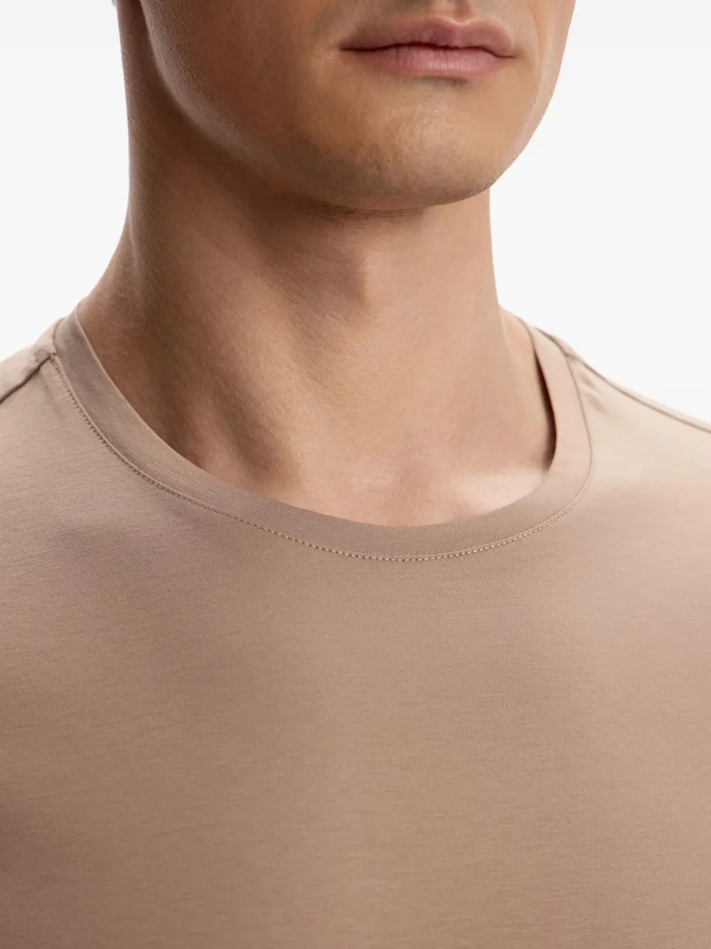 12 STOREEZ T-shirt met ronde hals Bruin