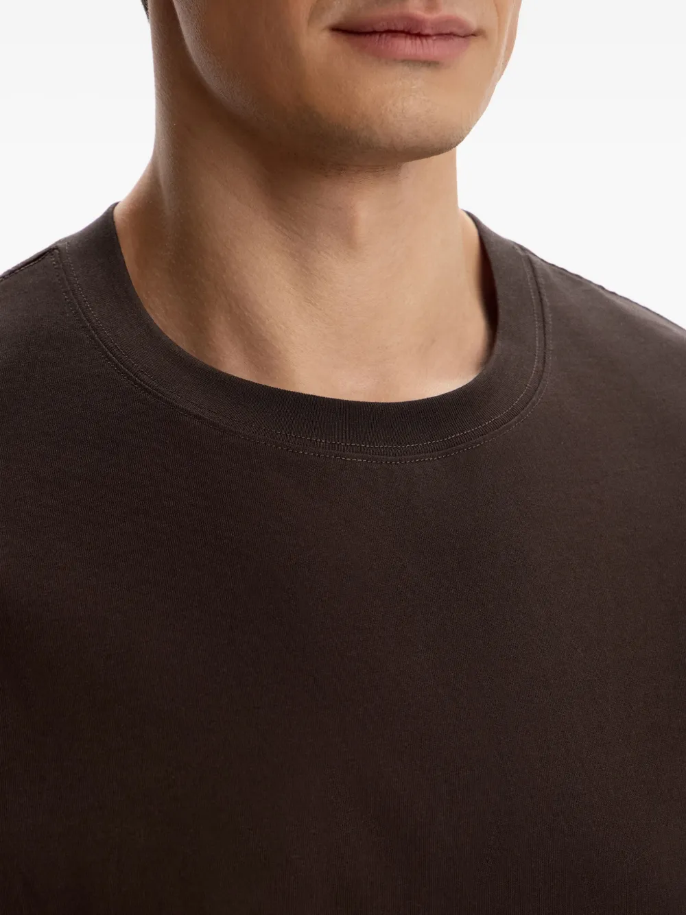 12 STOREEZ T-shirt met ronde hals Bruin