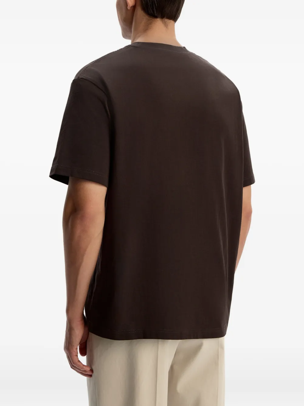 12 STOREEZ T-shirt met ronde hals Bruin