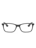 Ray-Ban logo-lettering glasses - Grey