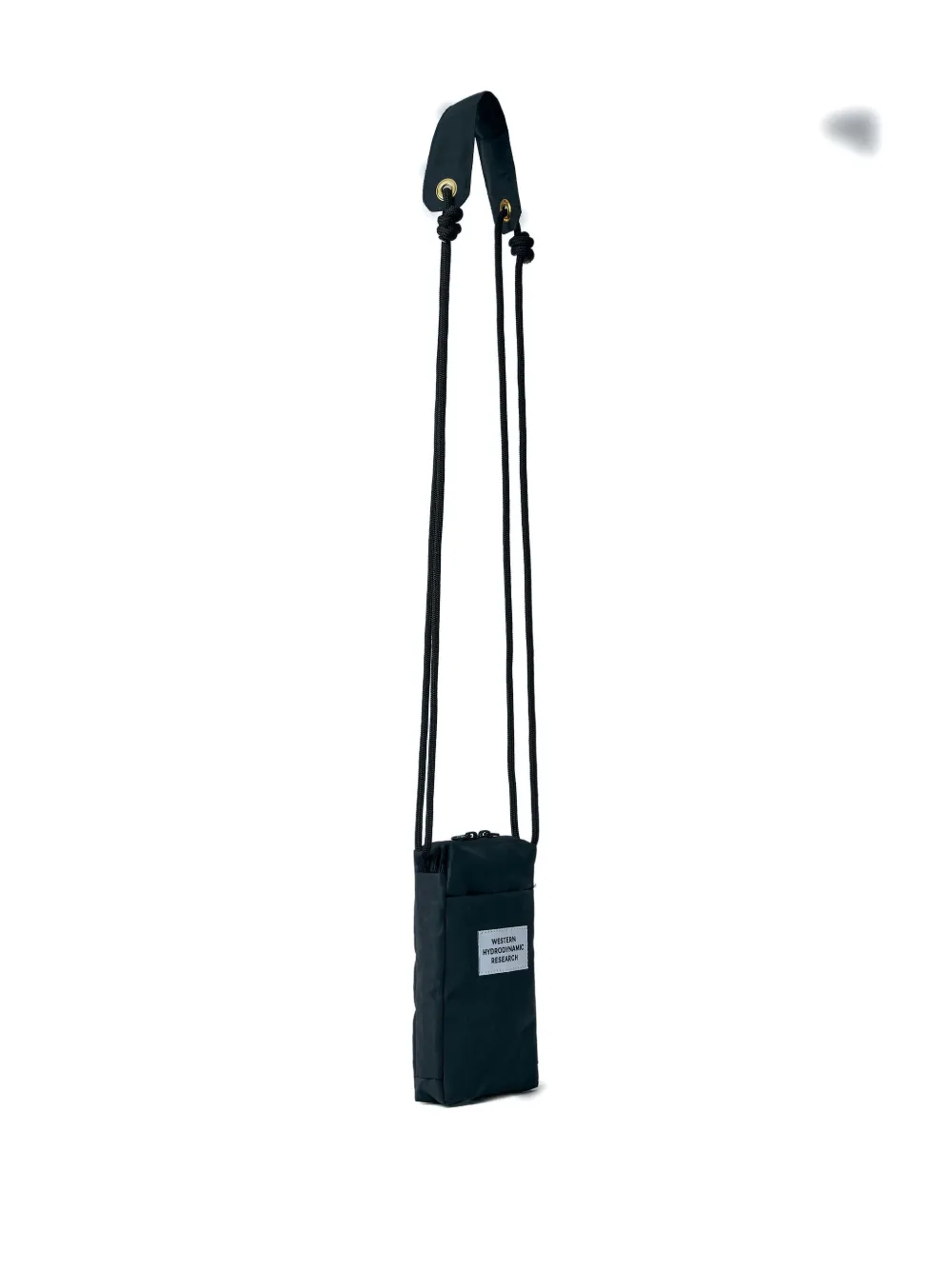 Western Hydrodynamic Research Logo-patch Messenger Bag In Schwarz