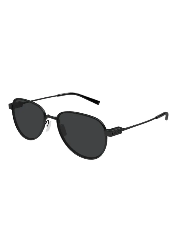 Saint Laurent Eyewear パイロット サングラス | ブラック | FARFETCH JP