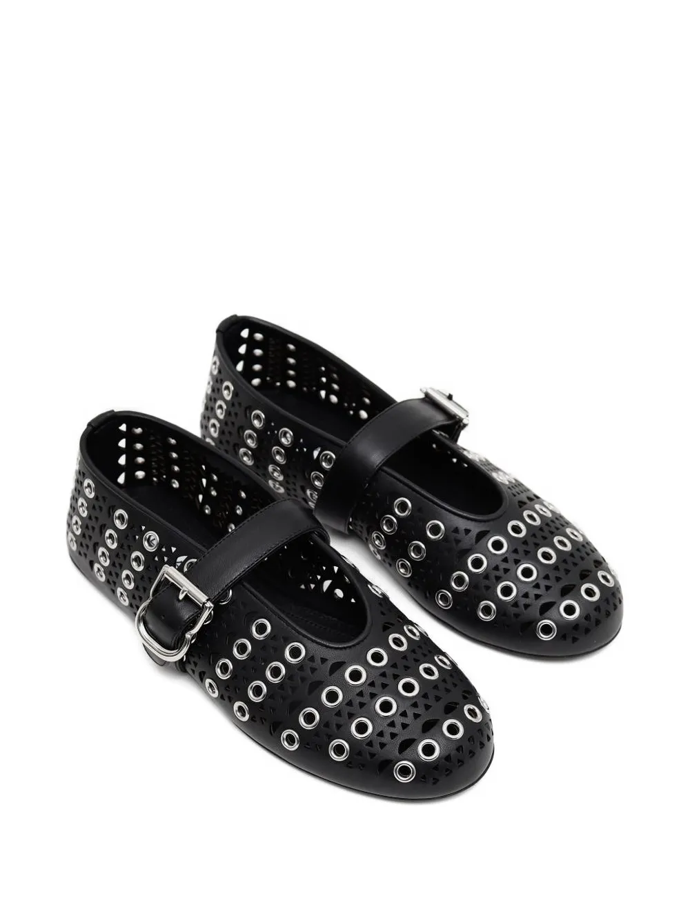 Alaïa Sapatilha com aplicação de ilhoses | Image 2