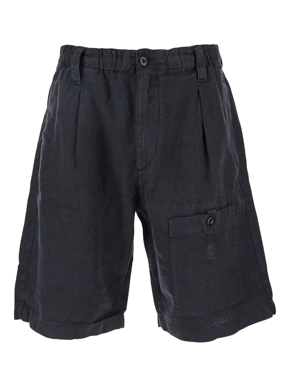 C.P. Company Geplooide cargo shorts Blauw