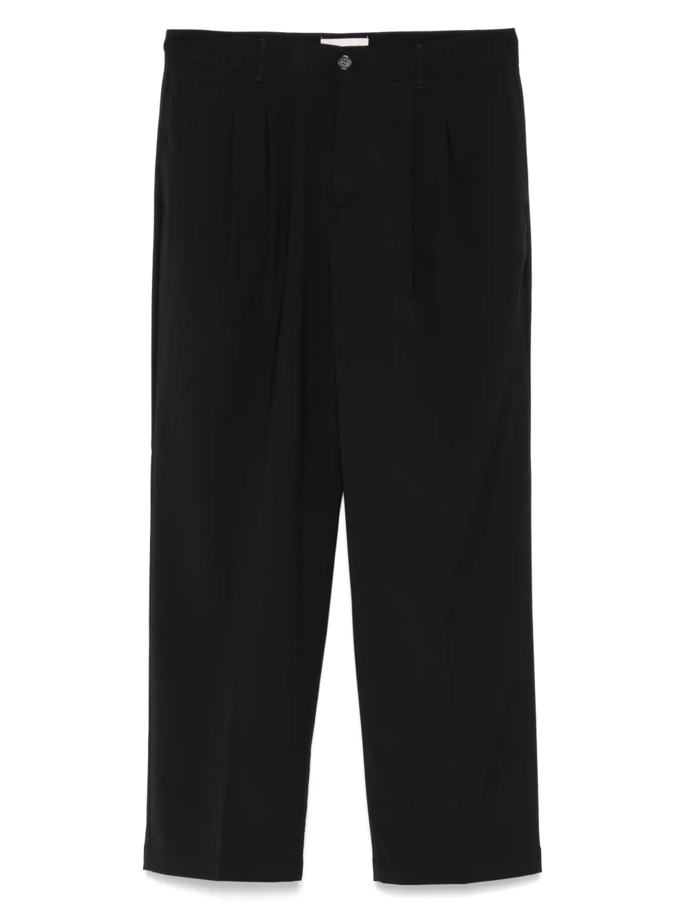 The Editor pleat-detail trousers | Black | Image 1