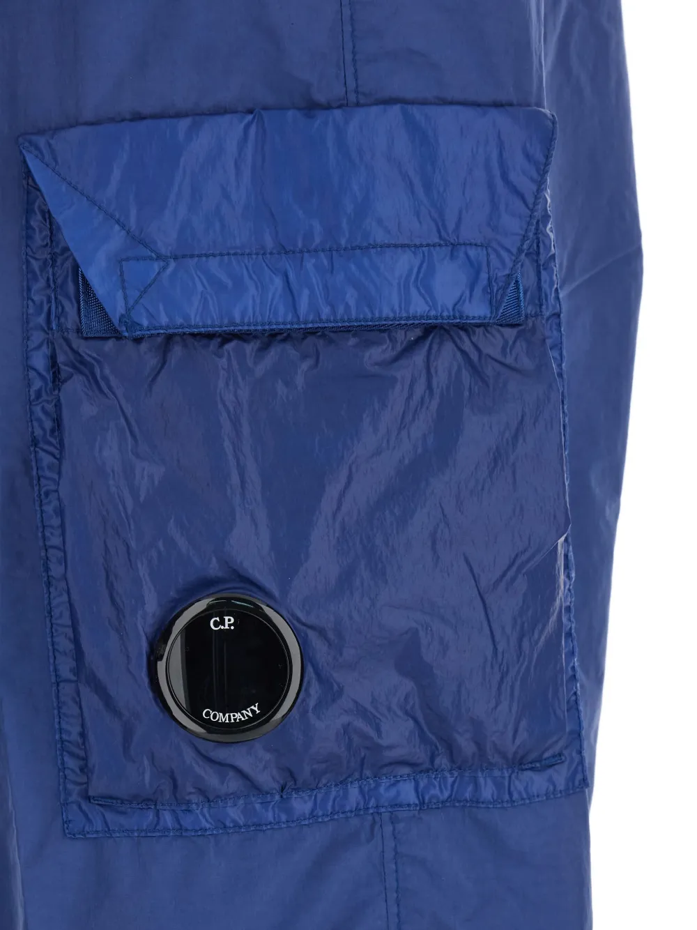 C.P. Company Zwembroek met cargo zak Blauw