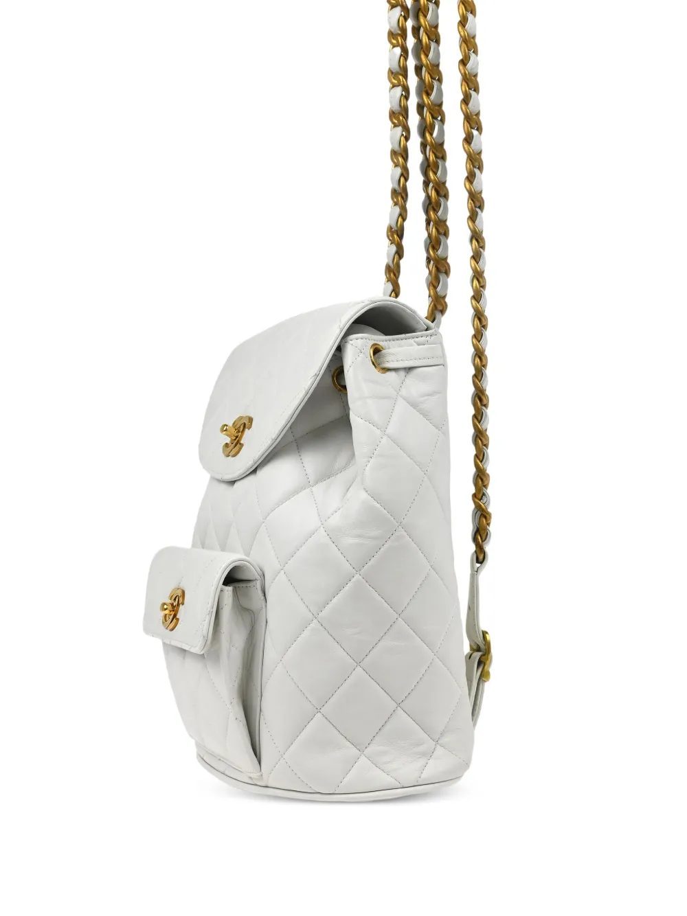 Pre-owned Chanel 1992 Large Duma Backpack