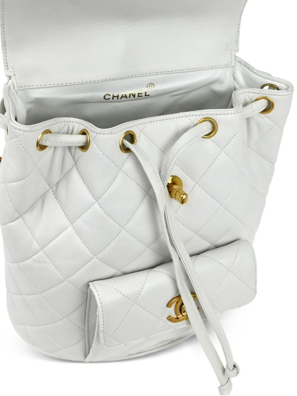 Pre-owned Chanel 1992 Large Duma Backpack