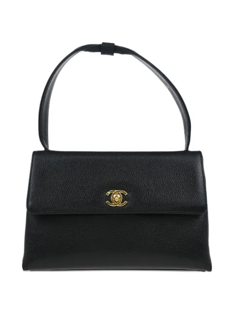 CHANEL Pre-Owned 1998 small top-handle leather handbag