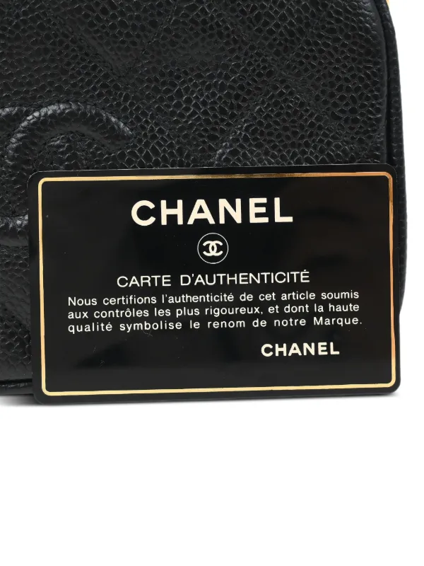 CHANEL Pre-Owned 1992 Interlocking CC-logo Camera Bag | Black
