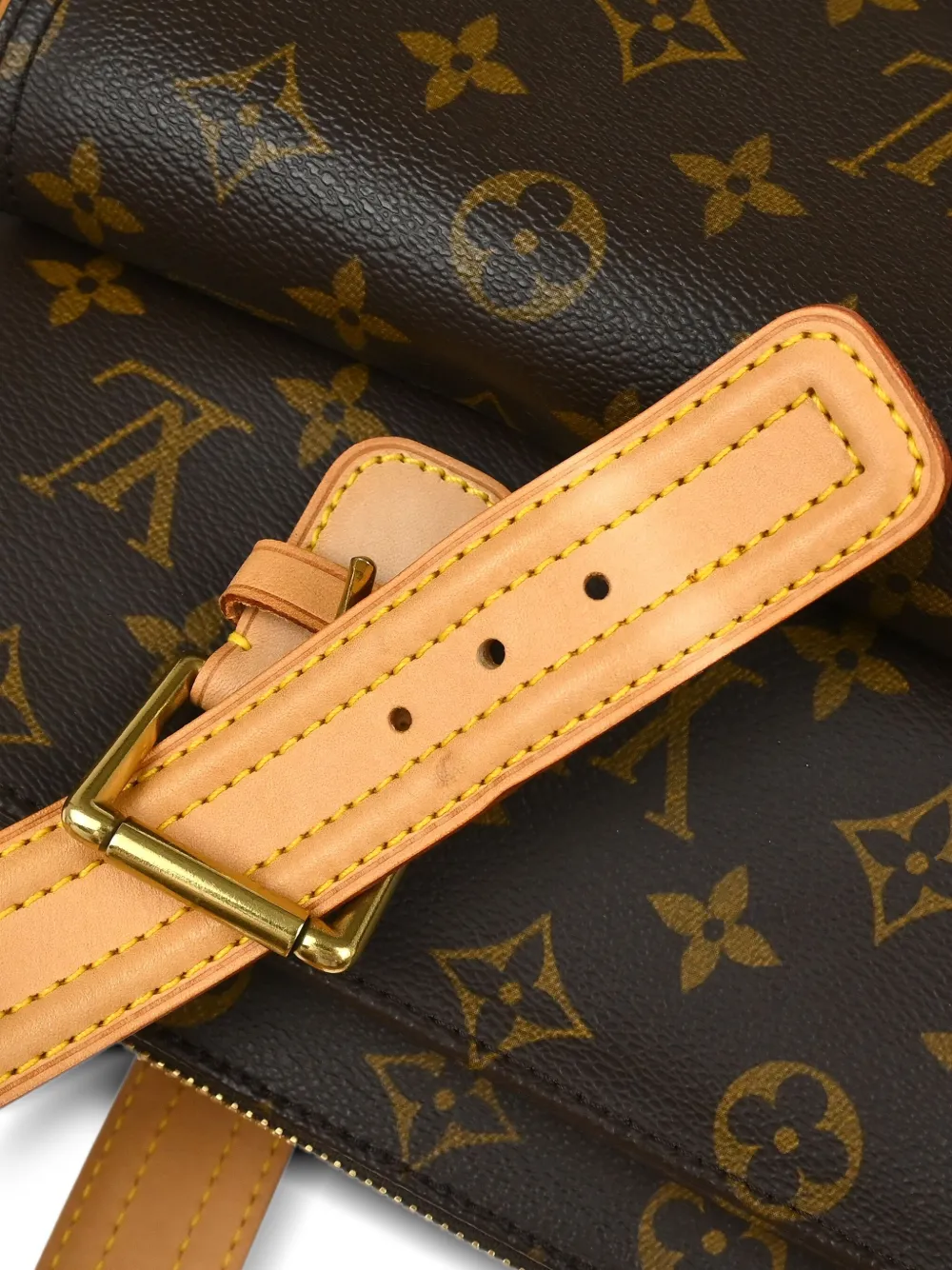 Pre-owned Louis Vuitton 2004 Multipli Cite Handbag In Brown