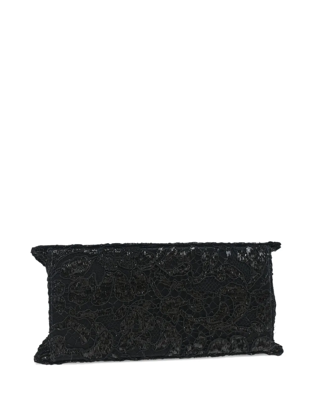 Pre-owned Chanel 1998 Lace Double Sided Turn-lock Tote Bag