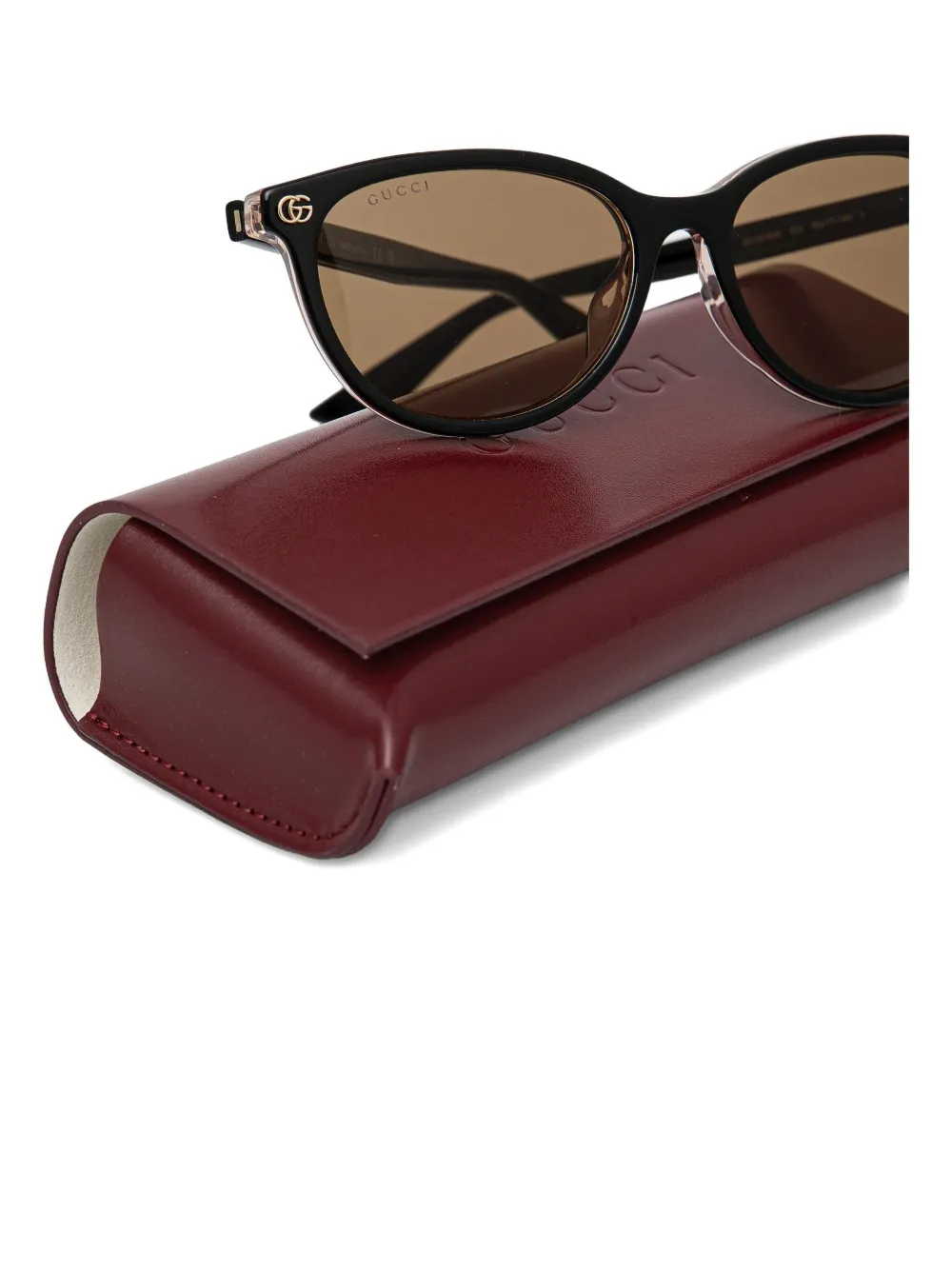 Gucci Eyewear cat-eye sunglasses Zwart