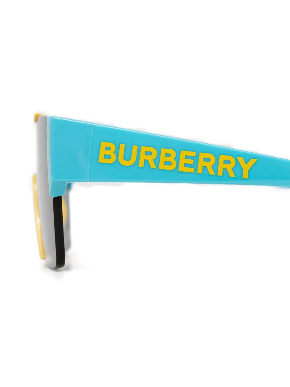Burberry Eyewear geometric-frame sunglasses - Blauw