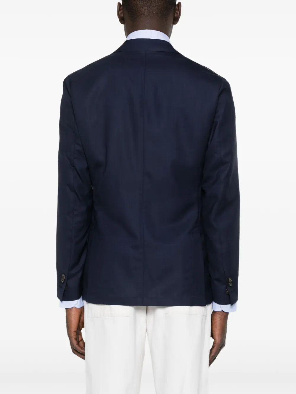 Corneliani Wollen blazer Blauw