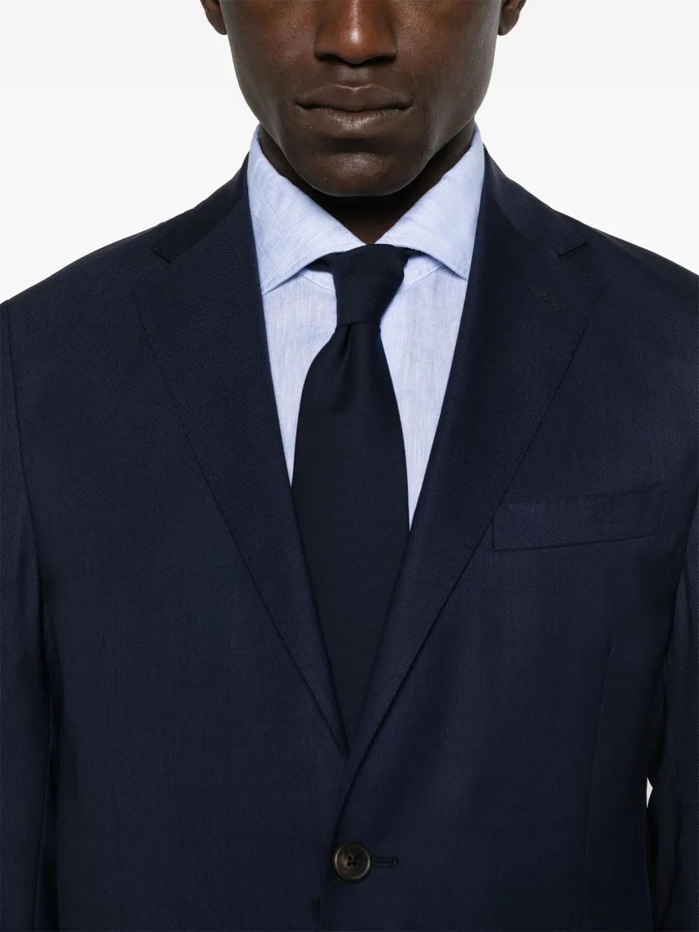 Corneliani Wollen blazer Blauw