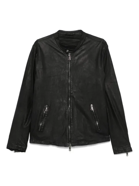 Giorgio Brato zip-up leather jacket