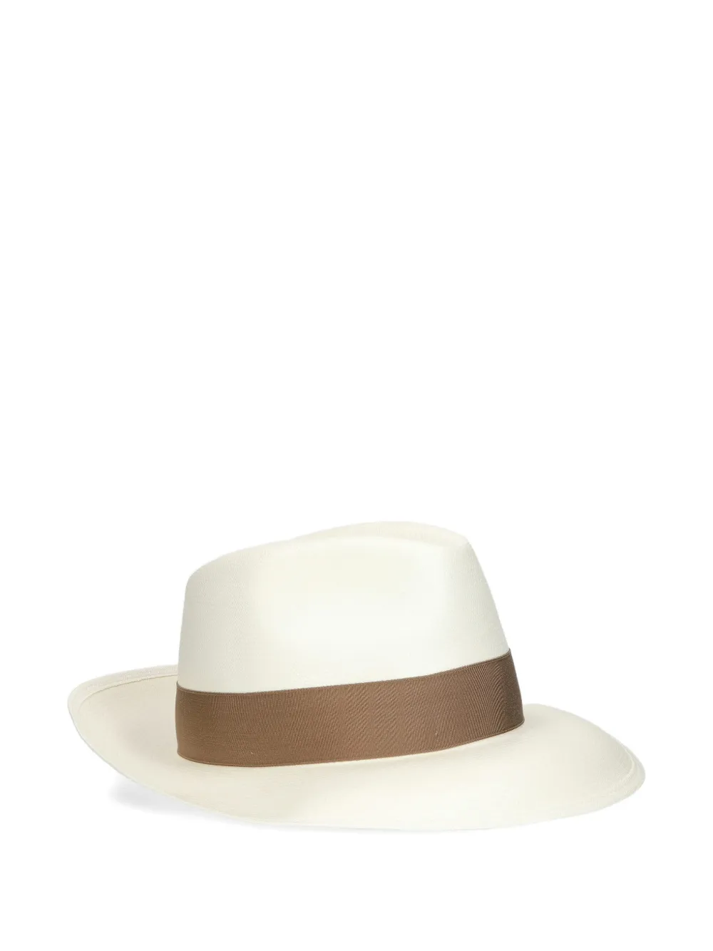 Borsalino Hoed met brede rand - Wit