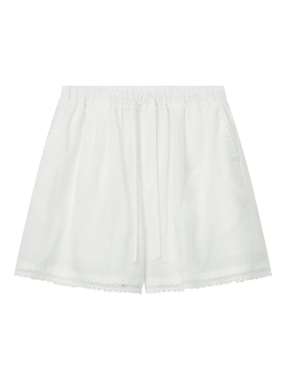 tout a coup scalloped-edge shorts | White | Image 1