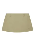 tout a coup structured A-line skirt - Green