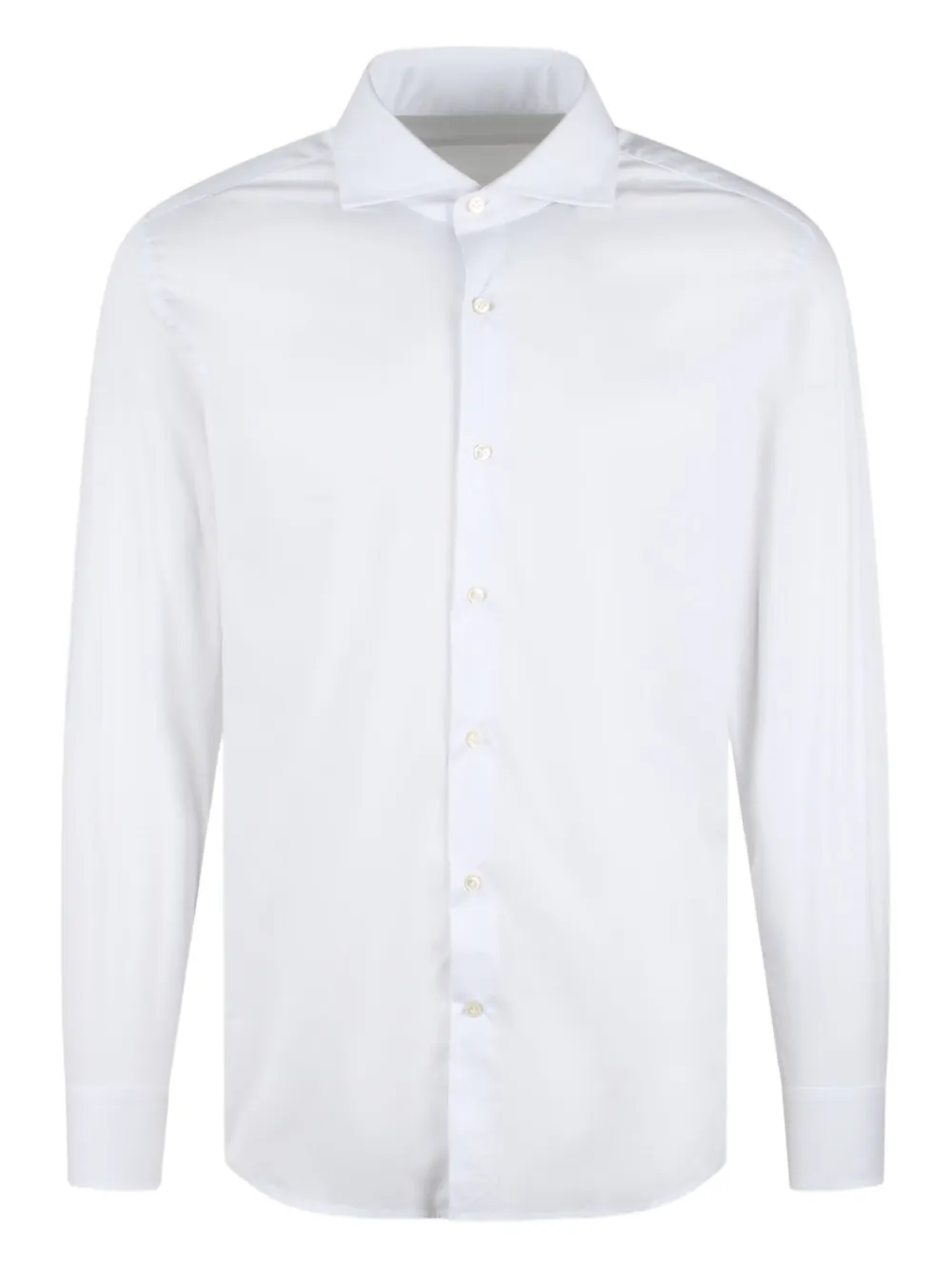 stretch-cotton shirt