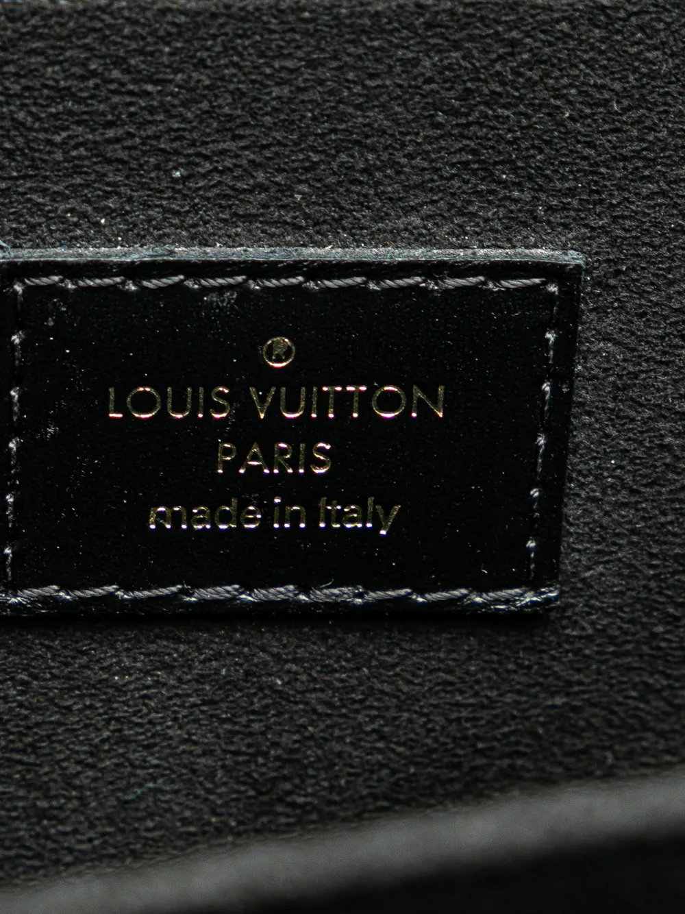 Pre-owned Louis Vuitton 2020 Since 1854 Pochette Metis Satchel In Black