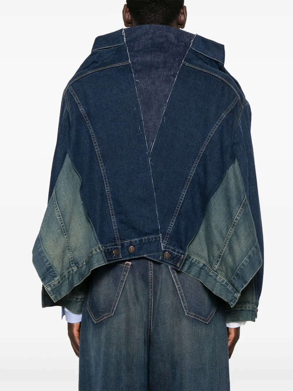 Junya Watanabe MAN x Levi's jack met wijde hals Blauw