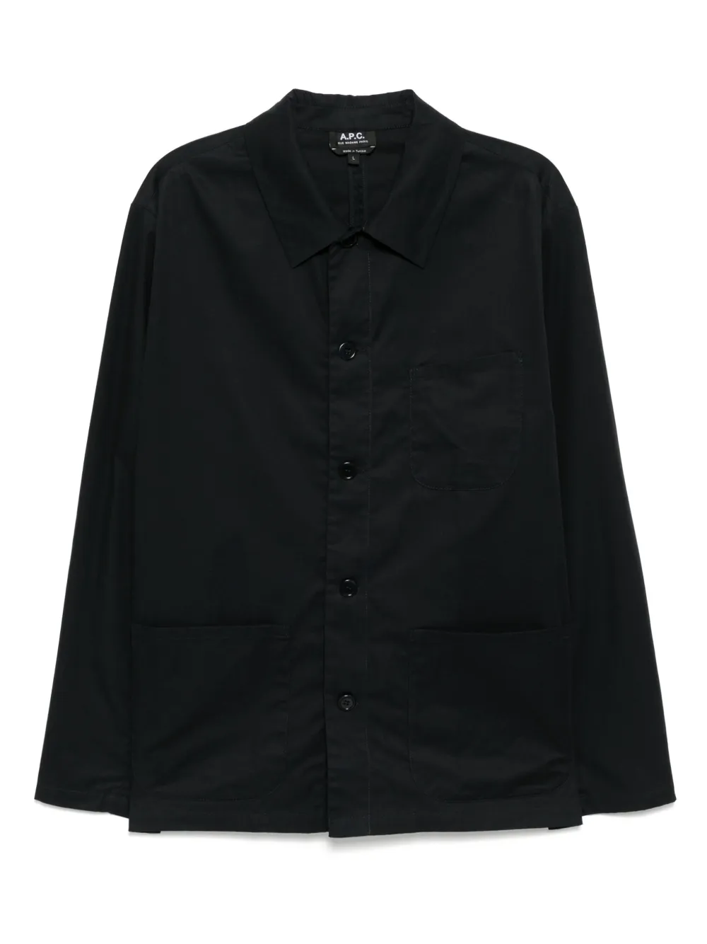 A.P.C. Lazare shirtjack Blauw