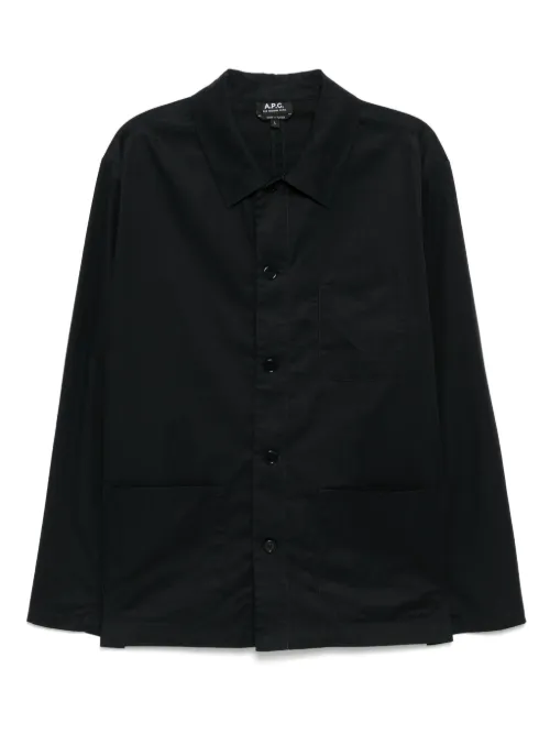 A.P.C. surchemise Lazare - Bleu - A.P.C. - Modalova