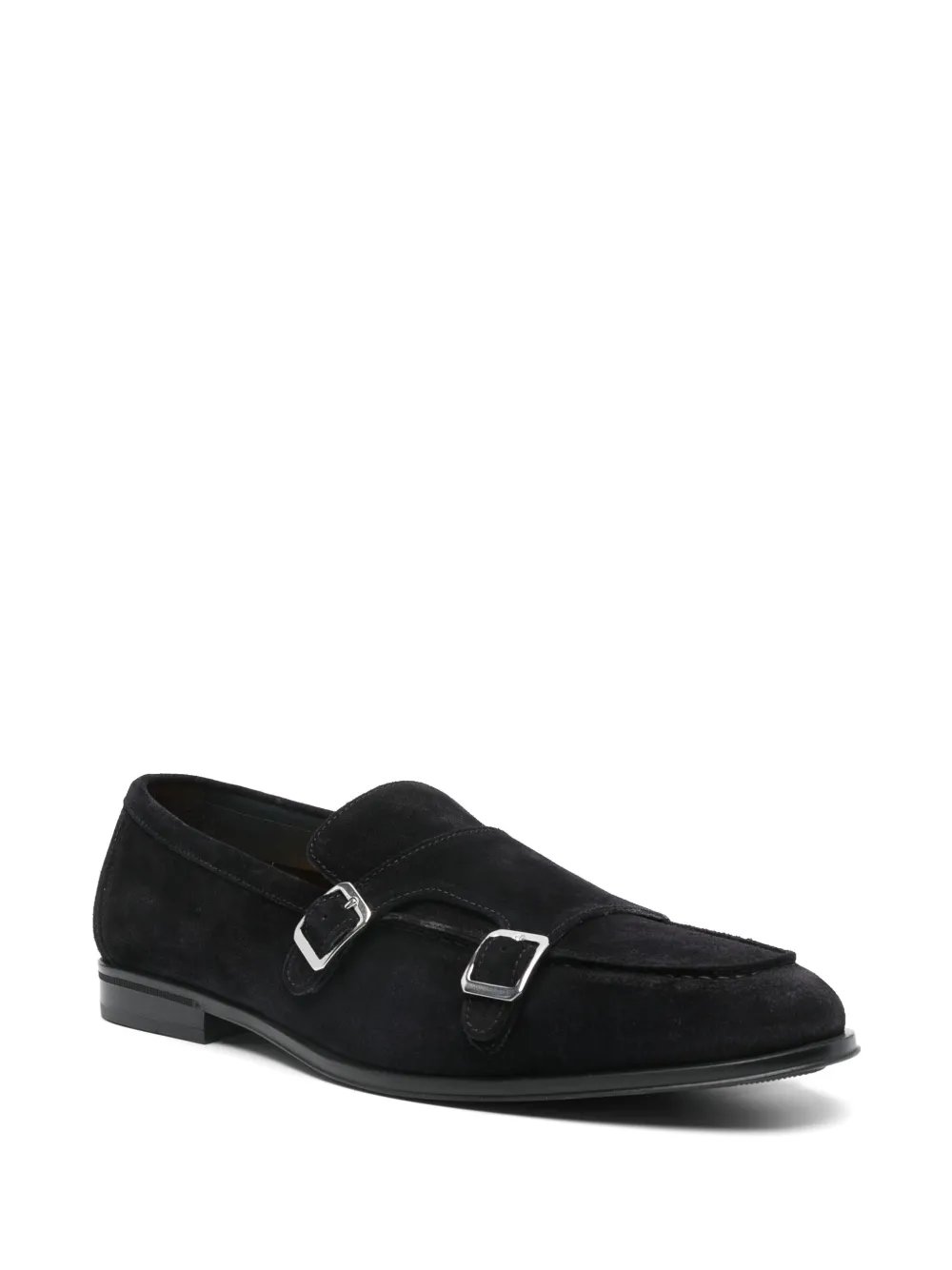 Doucal's Suède gespschoenen - Blauw