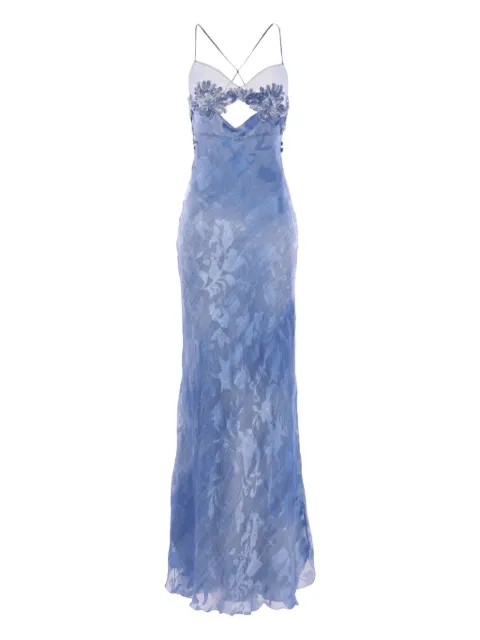 Ermanno Scervino embroidered maxi dress
