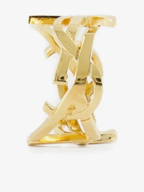 Saint Laurent Cassandre scarf ring
