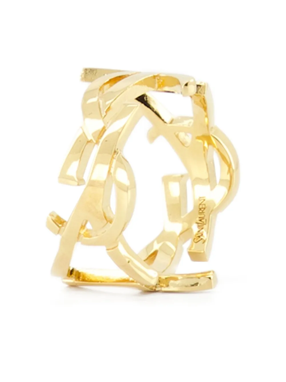 Saint Laurent Cassandre sjaalring - Goud