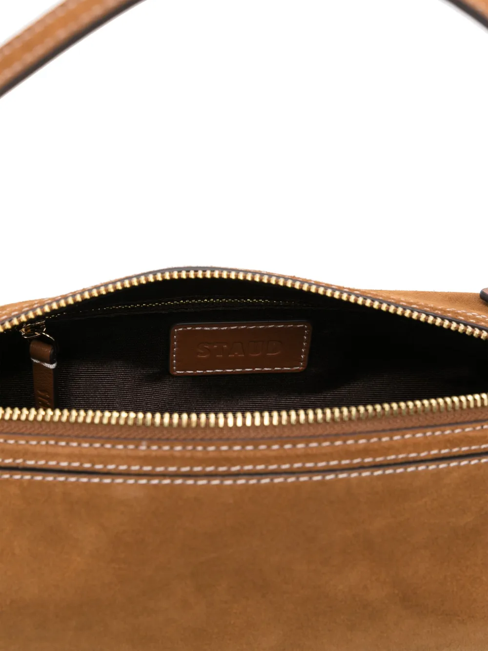 STAUD Taru mini-schoudertas Bruin