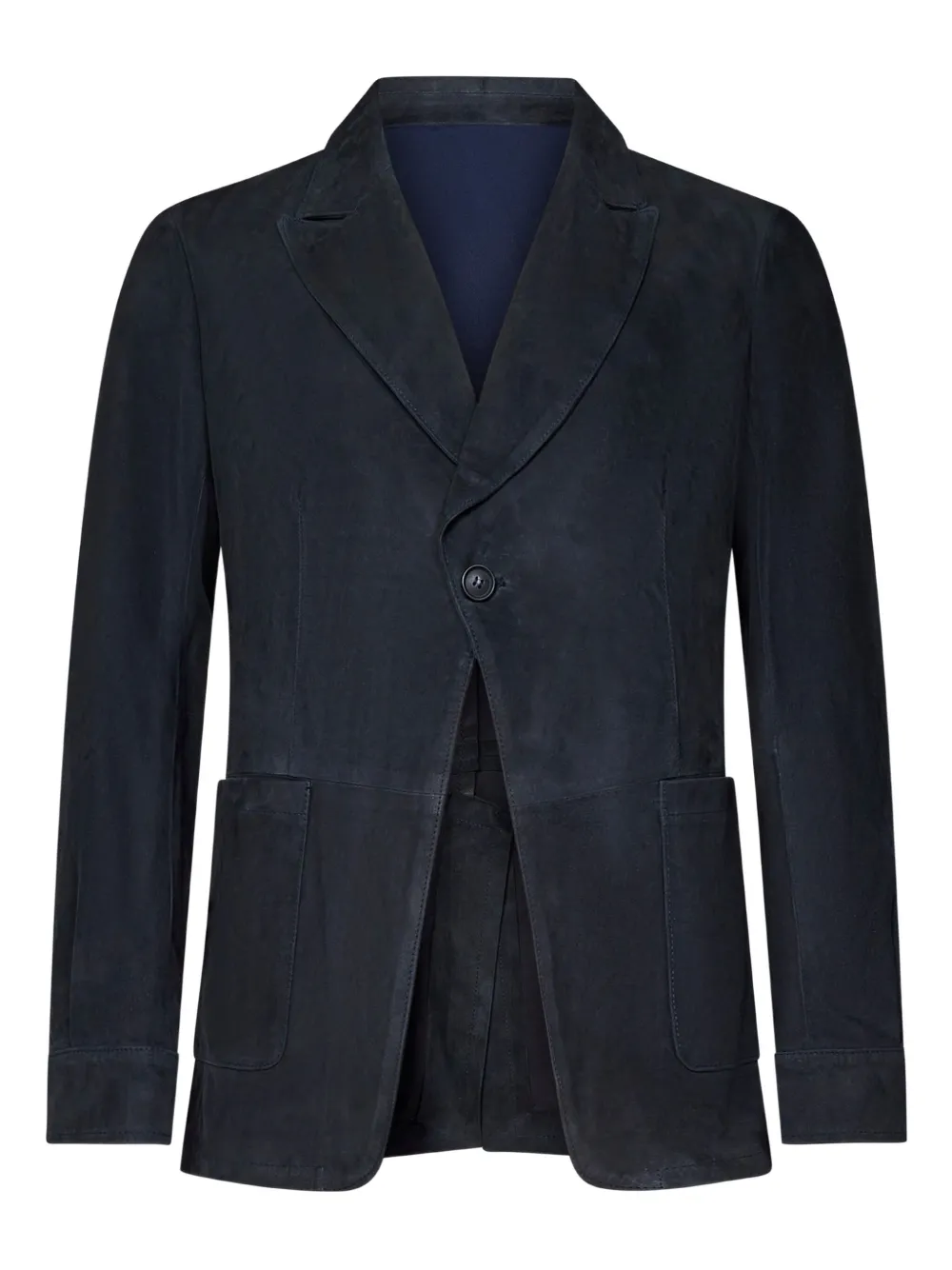 FRANZESE COLLECTION suede blazer | azul | Image 1