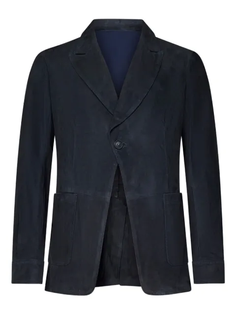 FRANZESE COLLECTION suede blazer 