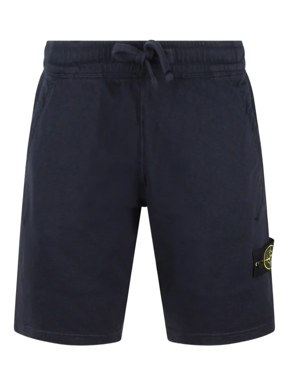 Stone Island Shorts met Compass-logopatch Blauw