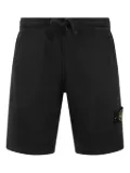 Stone Island Compass-badge shorts - Black