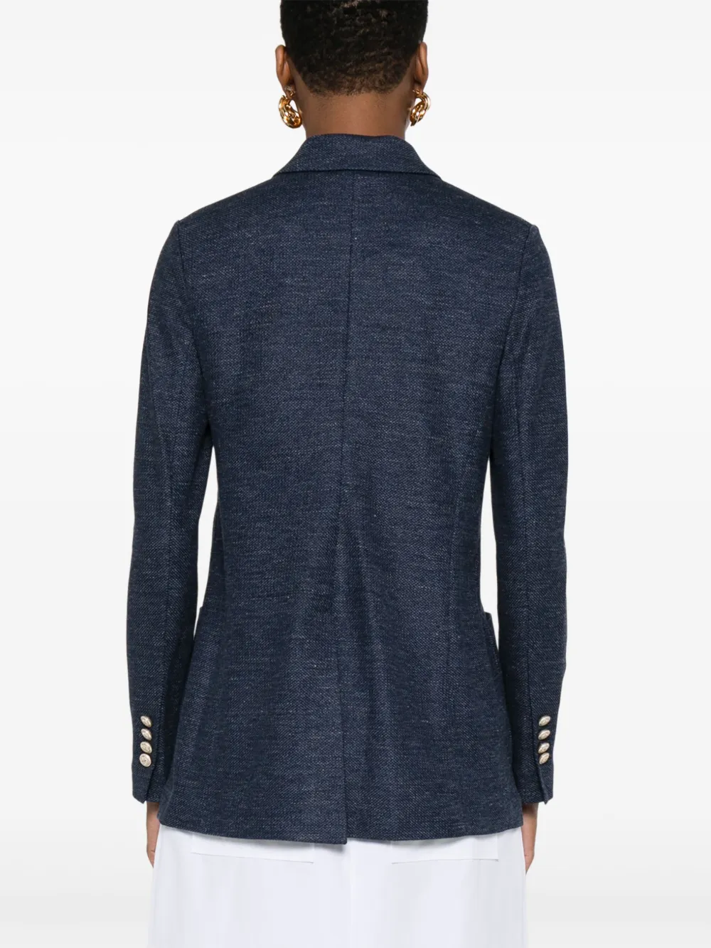 Circolo 1901 Blazer met dubbele rij knopen Blauw