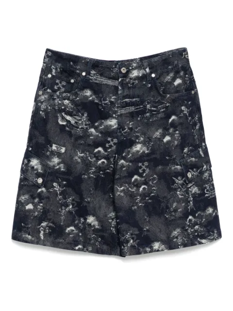 Off-White graphic-print shorts