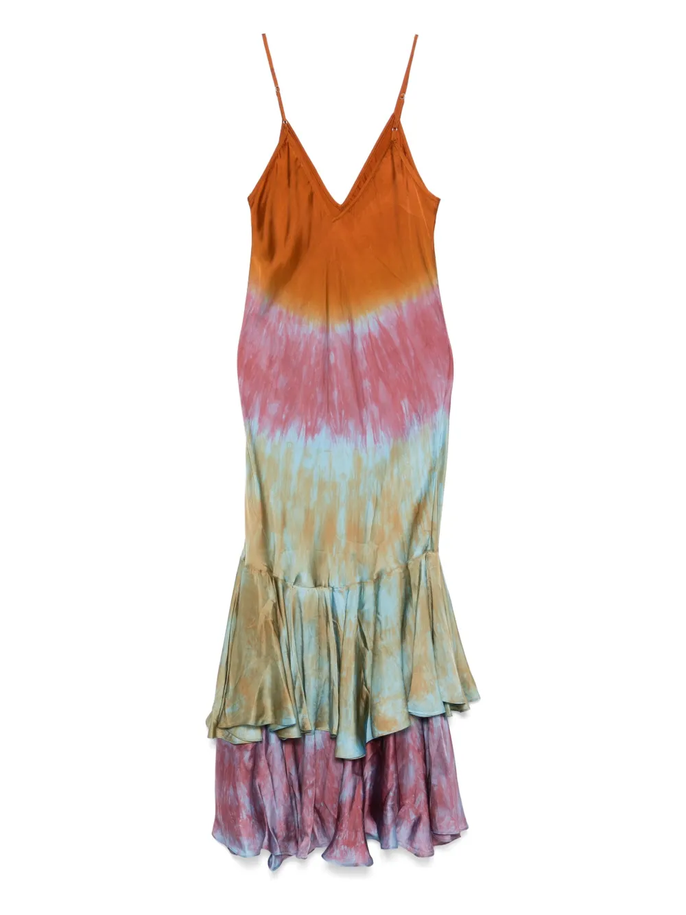 Mes Demoiselles Mimosa midi-jurk - Bruin