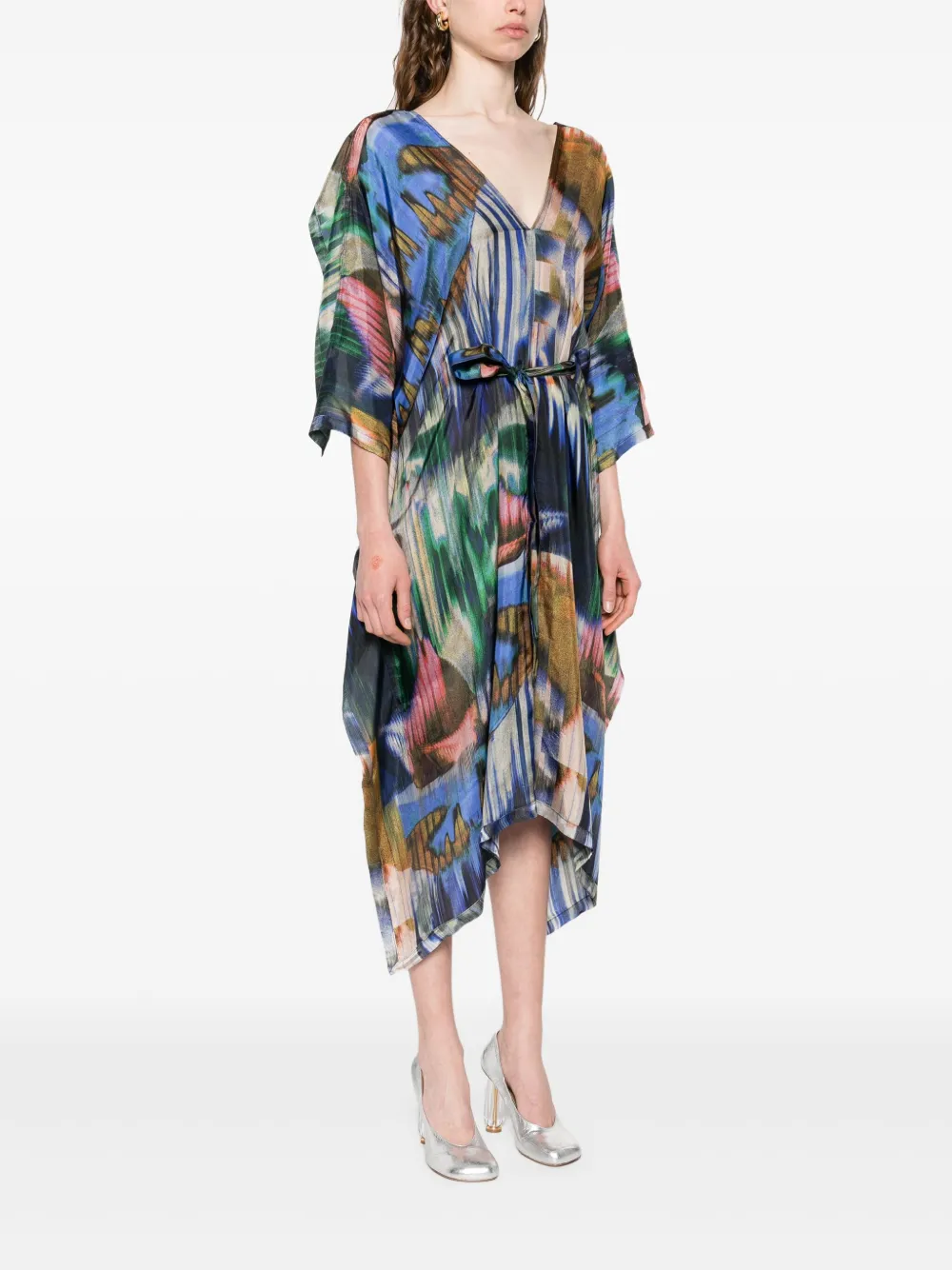 HENRIK VIBSKOV BELTED MIDI DRESS 